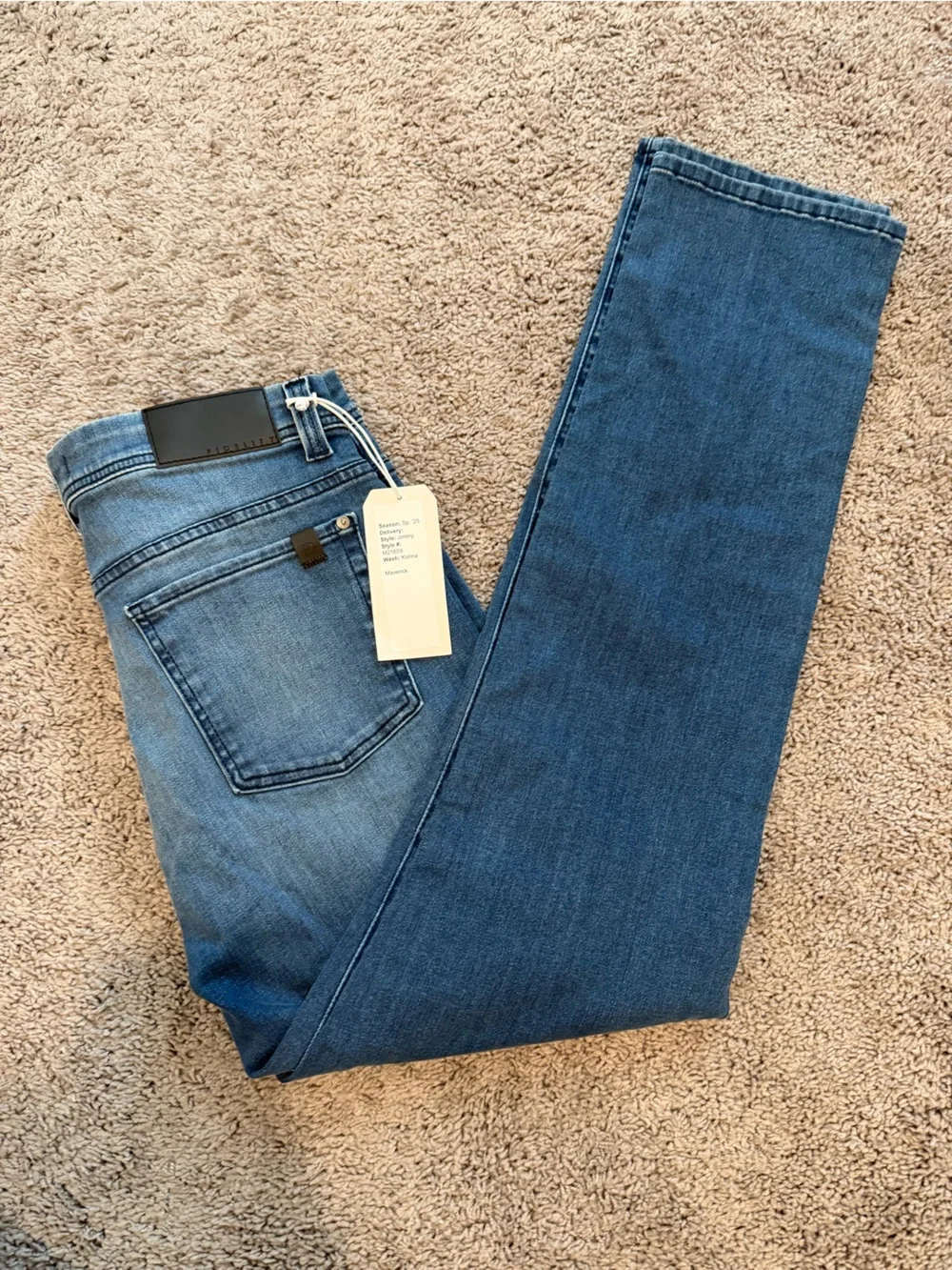 Fidelity Denim Two-Tone Blue Jeans
